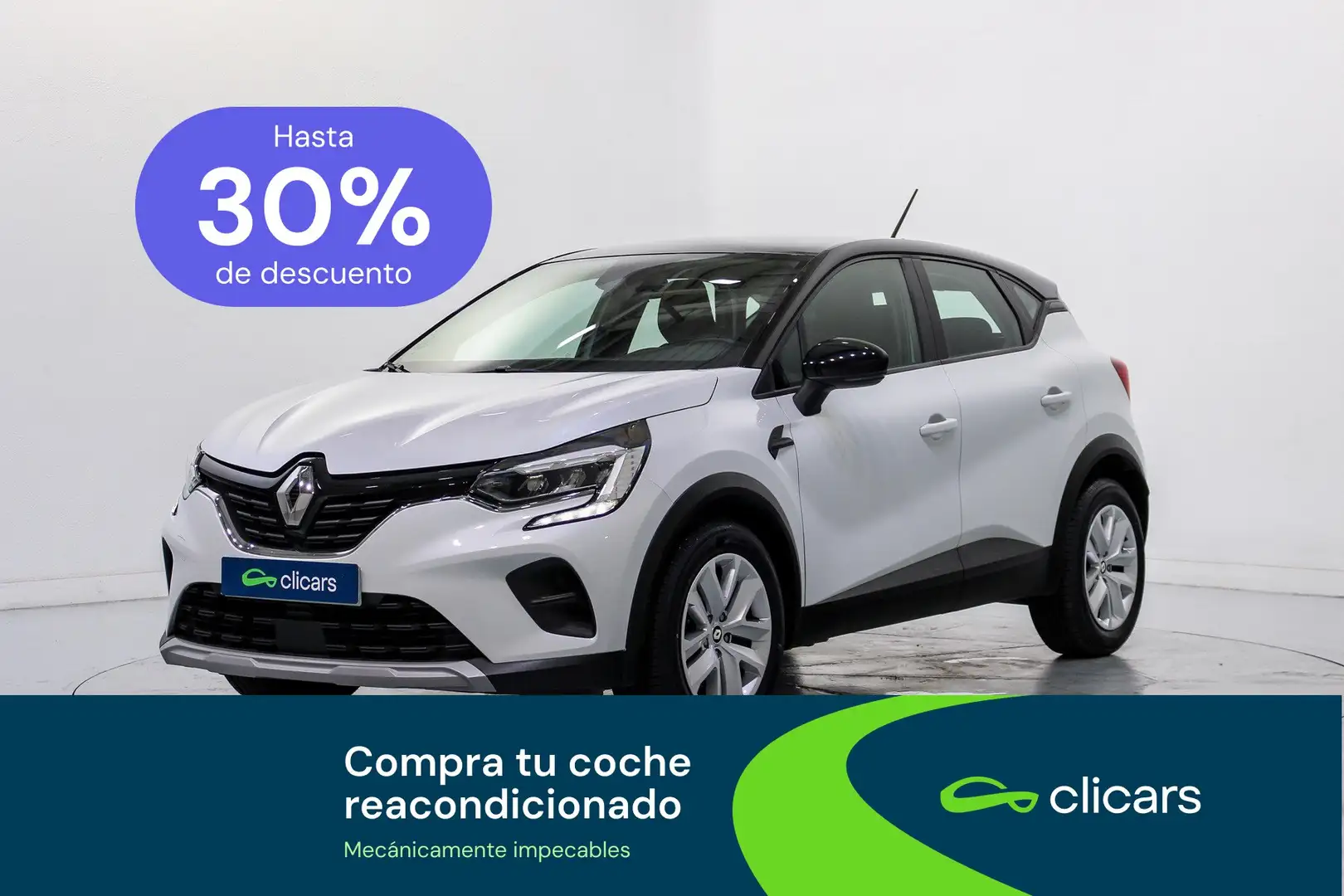 Renault Captur TCe Equilibre 67kW Blanco - 1