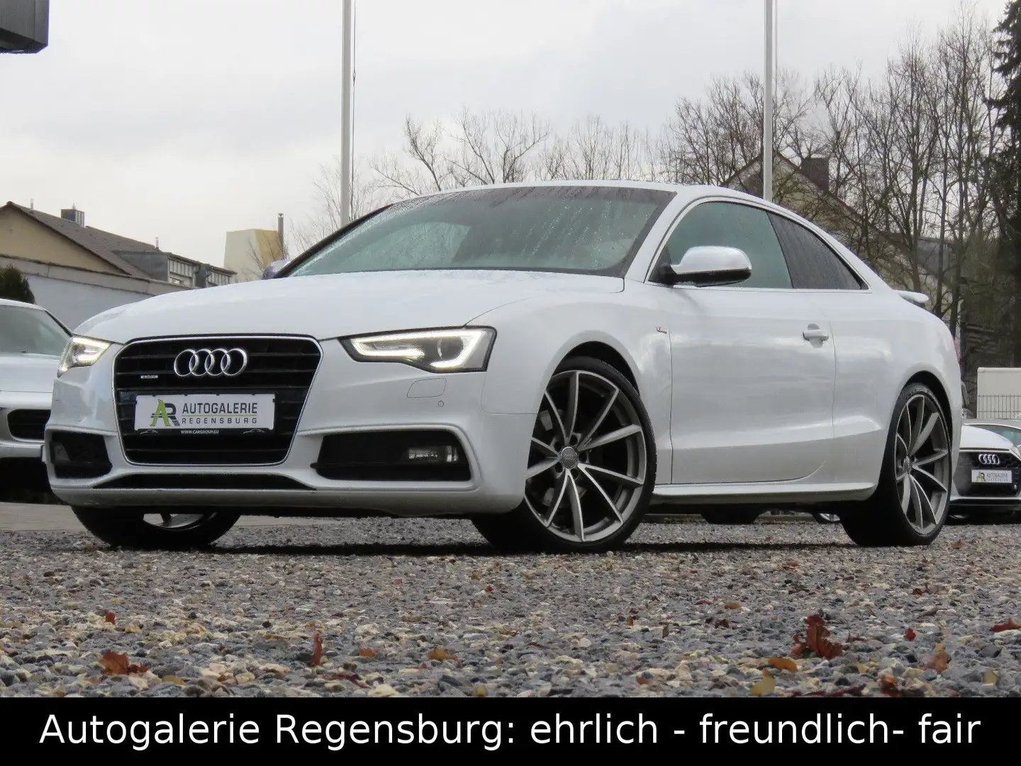 Audi A5 Coupe 2.0 TFSI quattro**S-LINE*DTM*PANORAMA** Weiß - 2