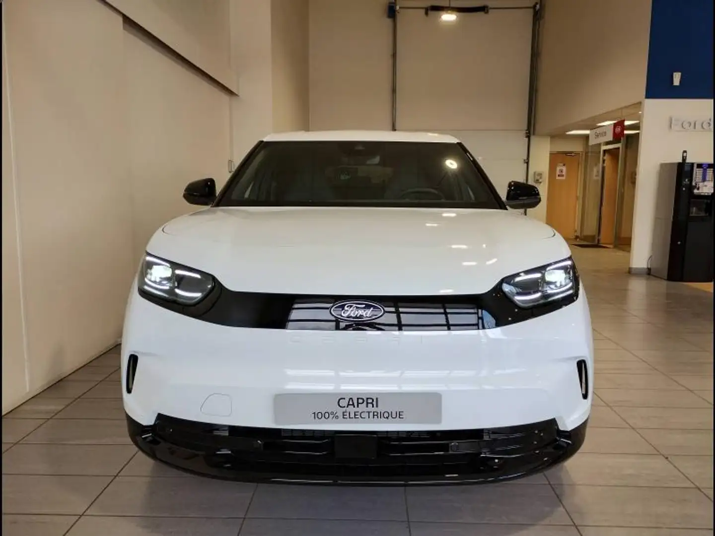 Ford Capri 286ch Extended Range 77kW RWD Blanc - 2