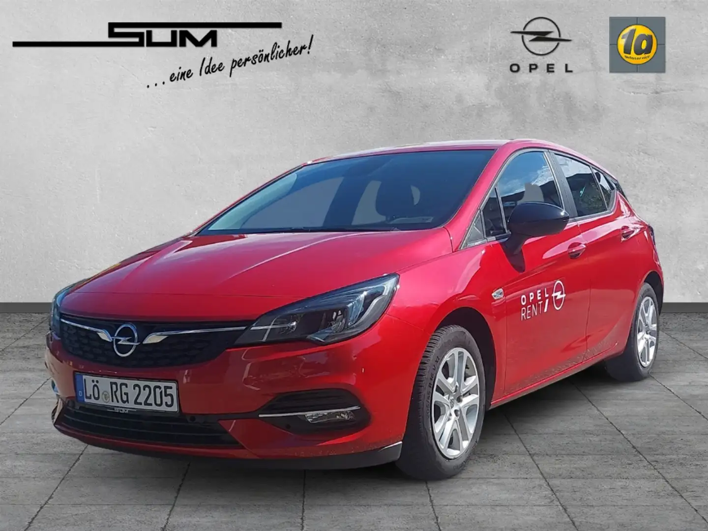 Opel Astra 1.2 Edition Navi, Sitzheiz. LED Apple CarPlay Andr Rot - 1