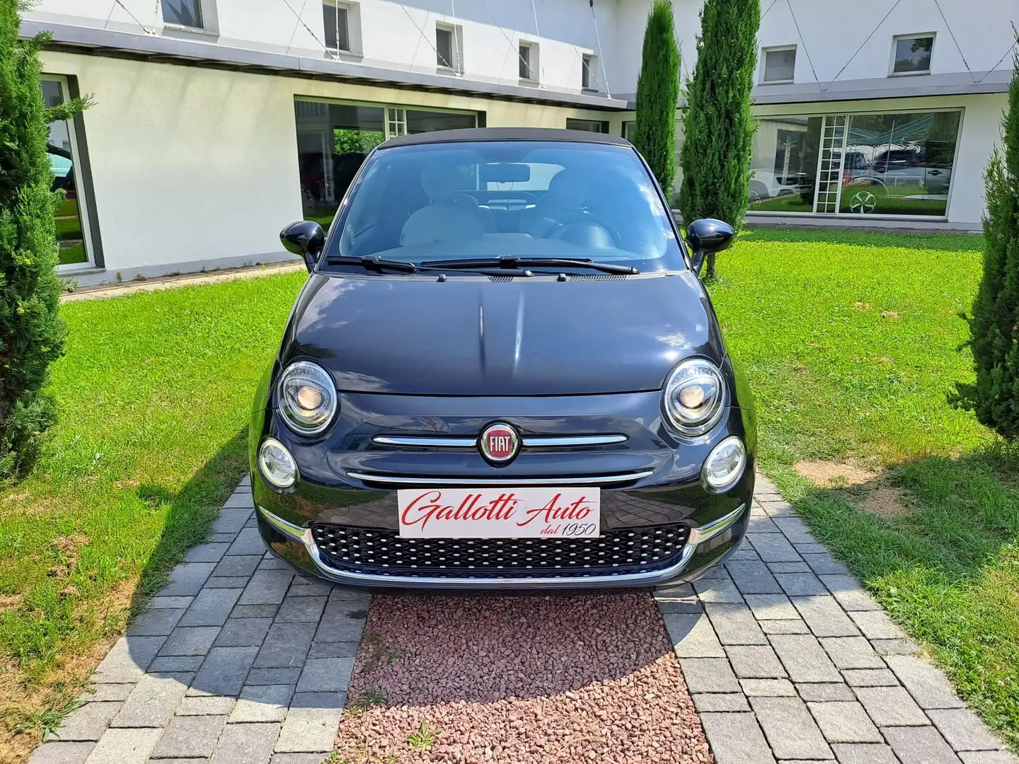 Fiat 500C Hybrid Dolcevita-PROMO GALLOTTI Ø PENSIERI Nero - 2