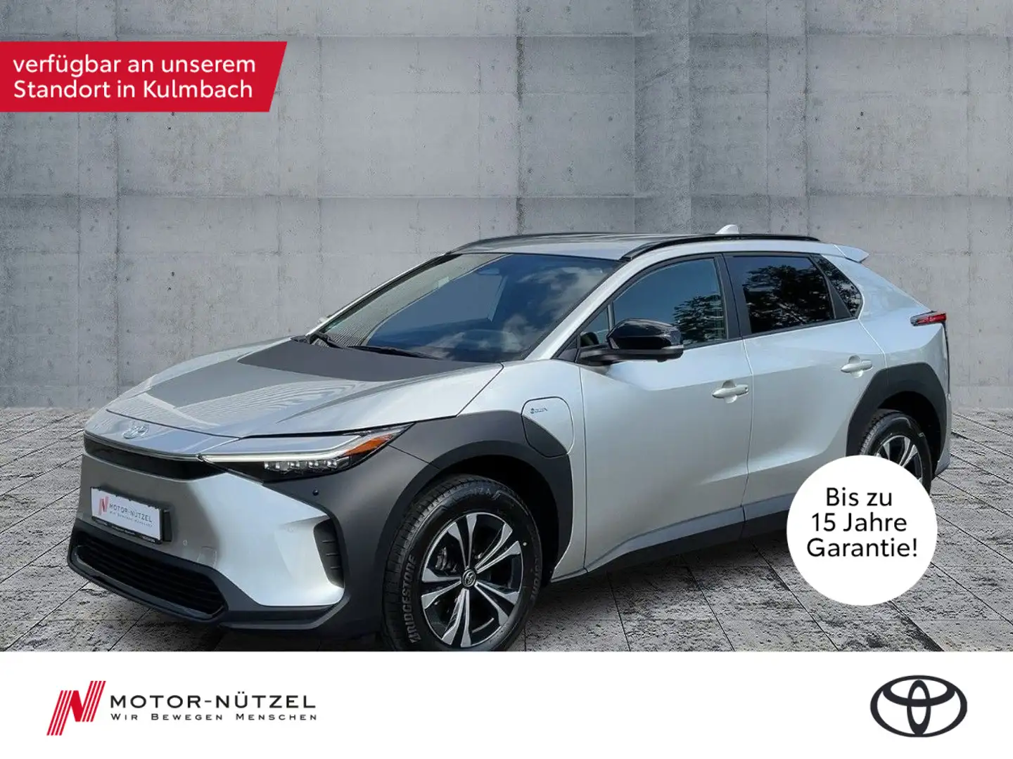 Toyota bZ4X Elektromotor BEV 150kWh Teamplayer Silber - 1