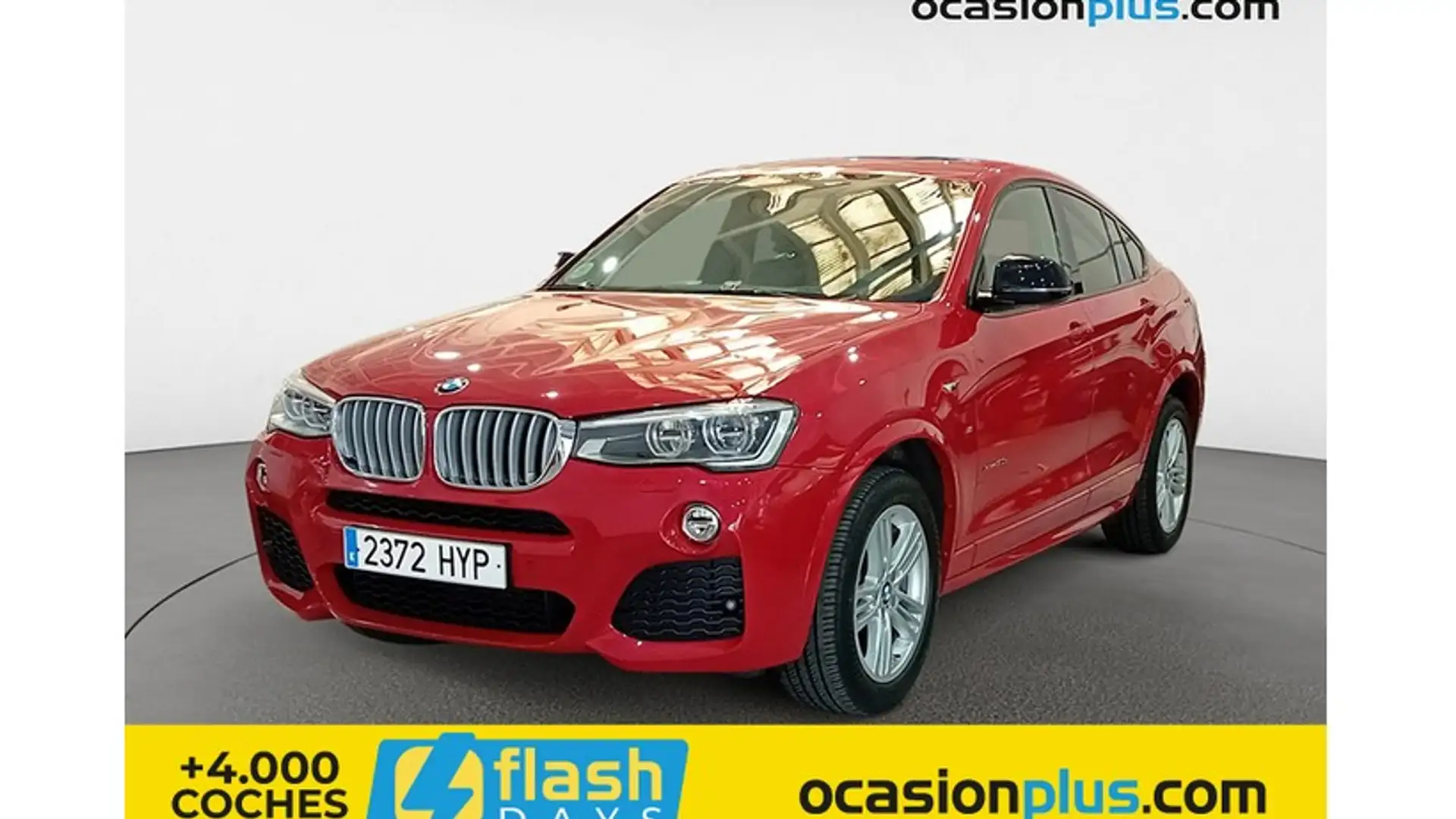 BMW X4 xDrive 30dA Rojo - 1
