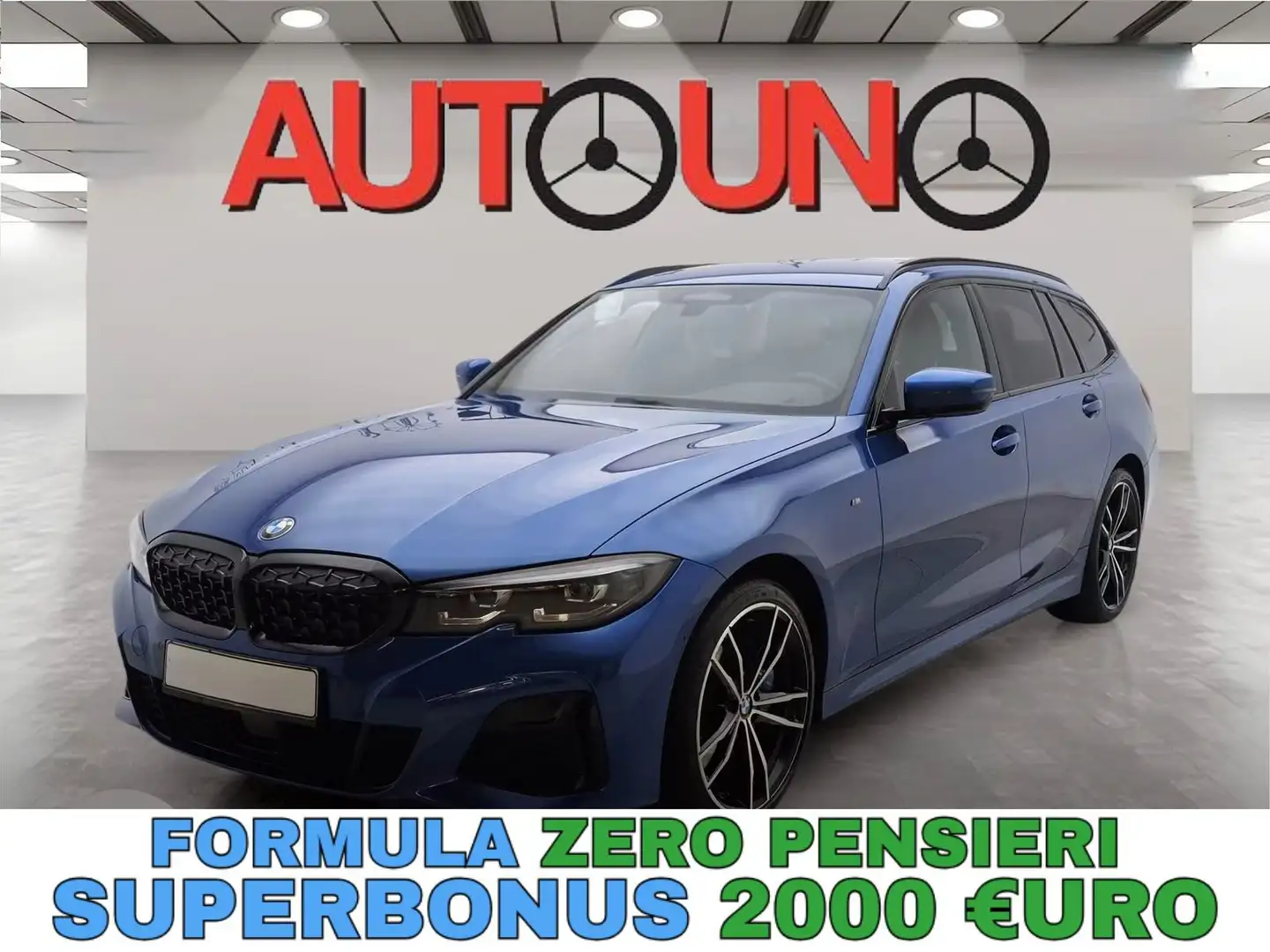 BMW 340 M 340i xDrive Touring Blau - 1