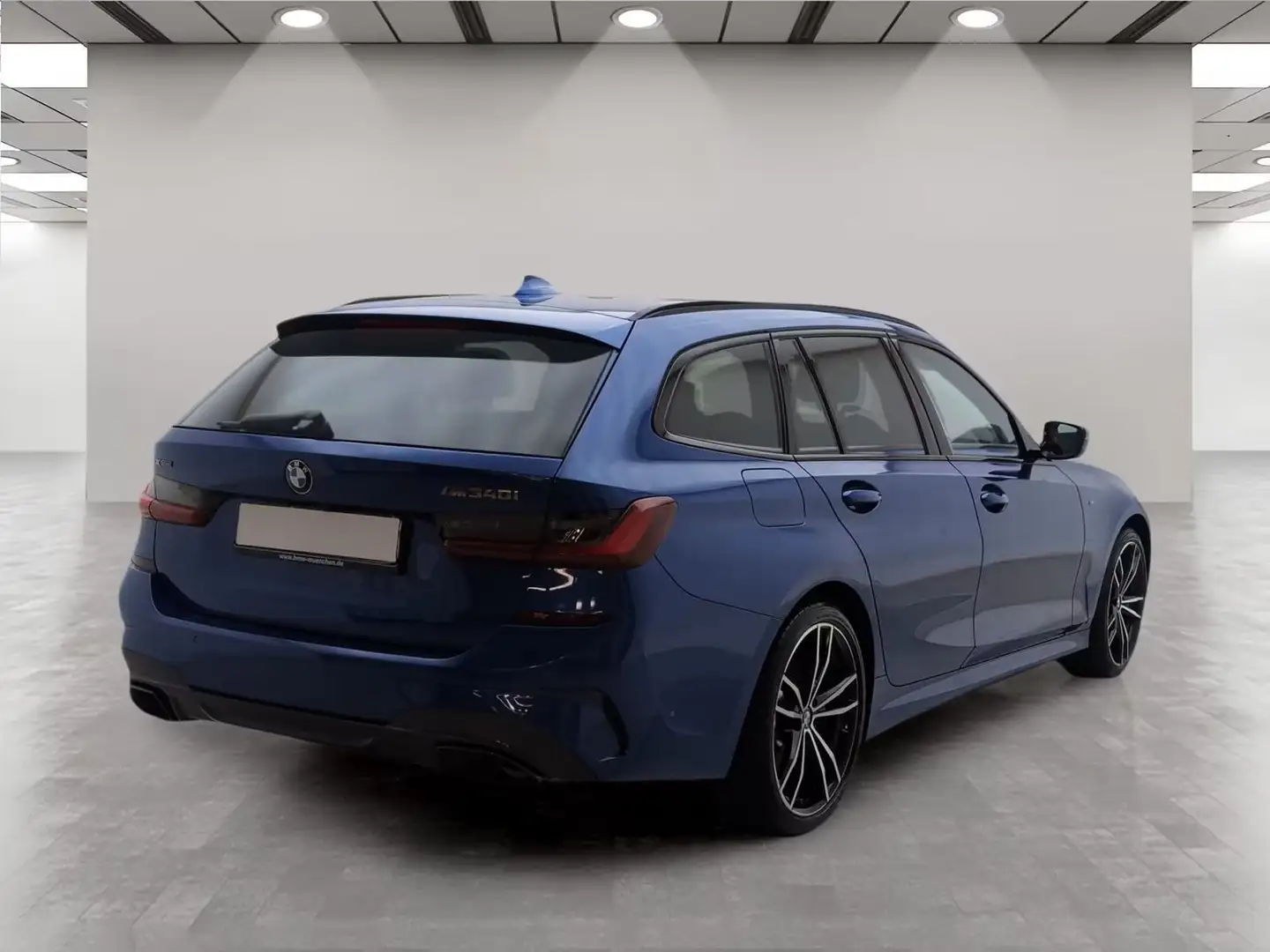 BMW 340 M 340i xDrive Touring Blau - 2