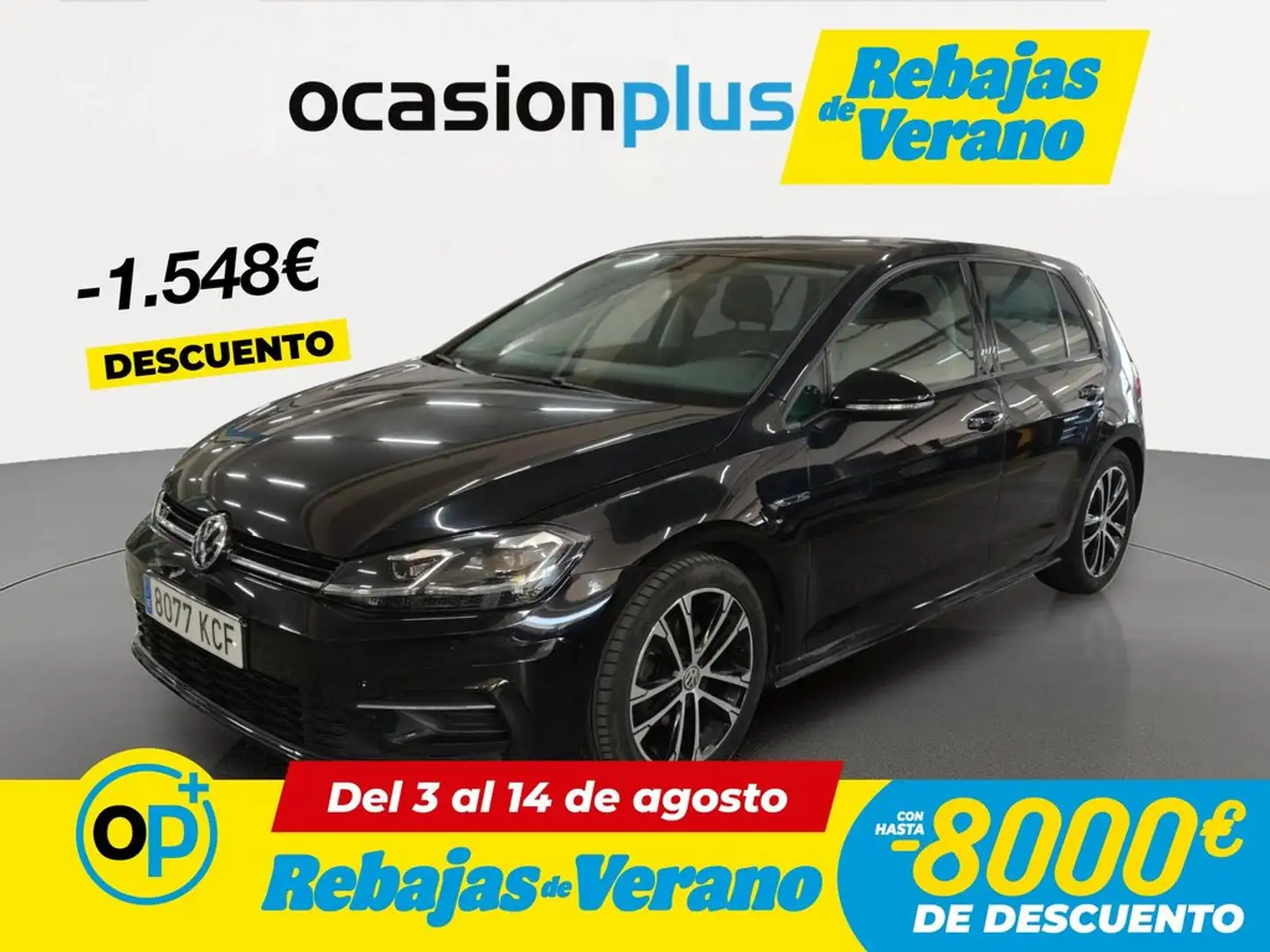 Volkswagen Golf 2.0TDI Sport DSG7 110kW Negro - 1