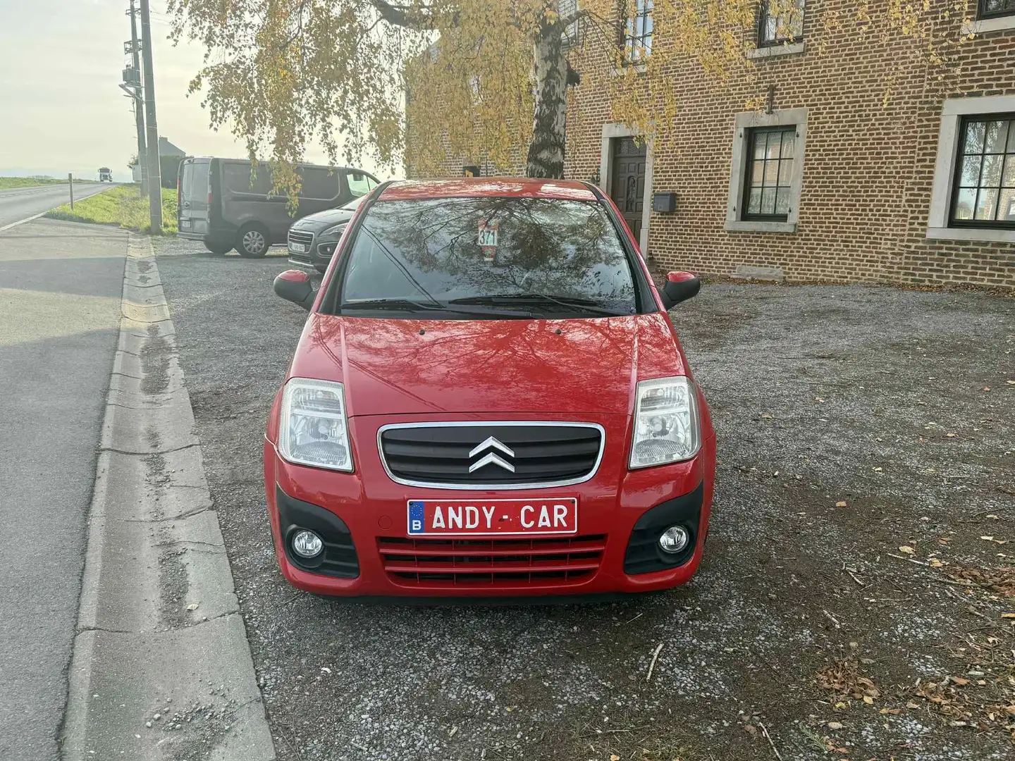 Citroen C2 C2 1.1i ** AIRCO ** PRETE A IMMATRICULER ** Rouge - 2