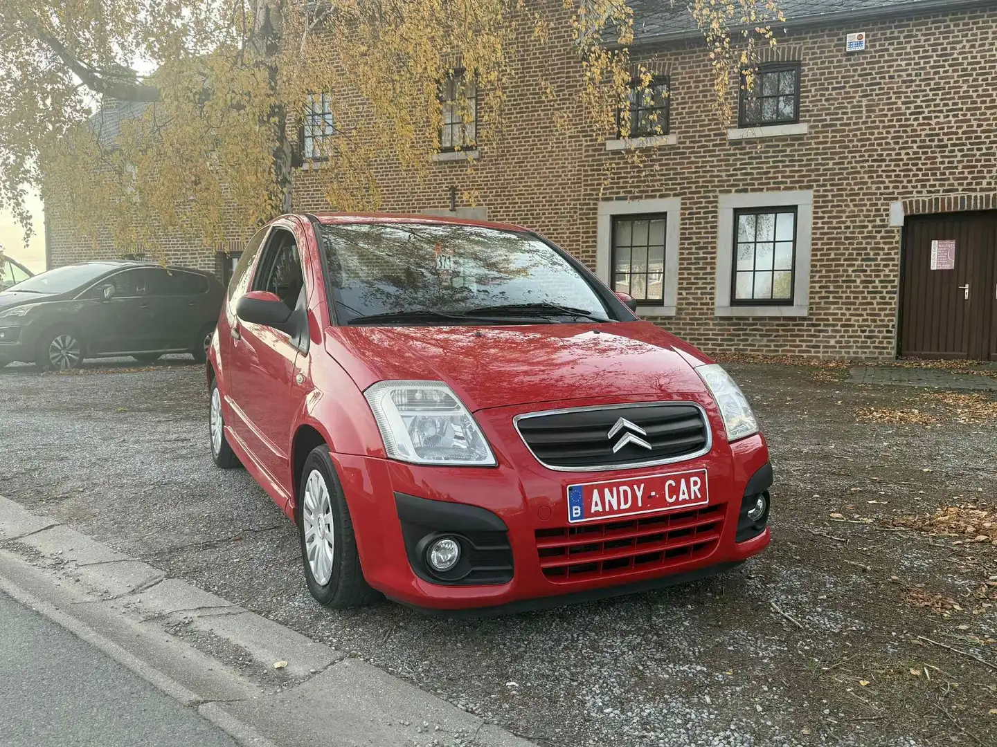 Citroen C2 C2 1.1i ** AIRCO ** PRETE A IMMATRICULER ** Rouge - 1