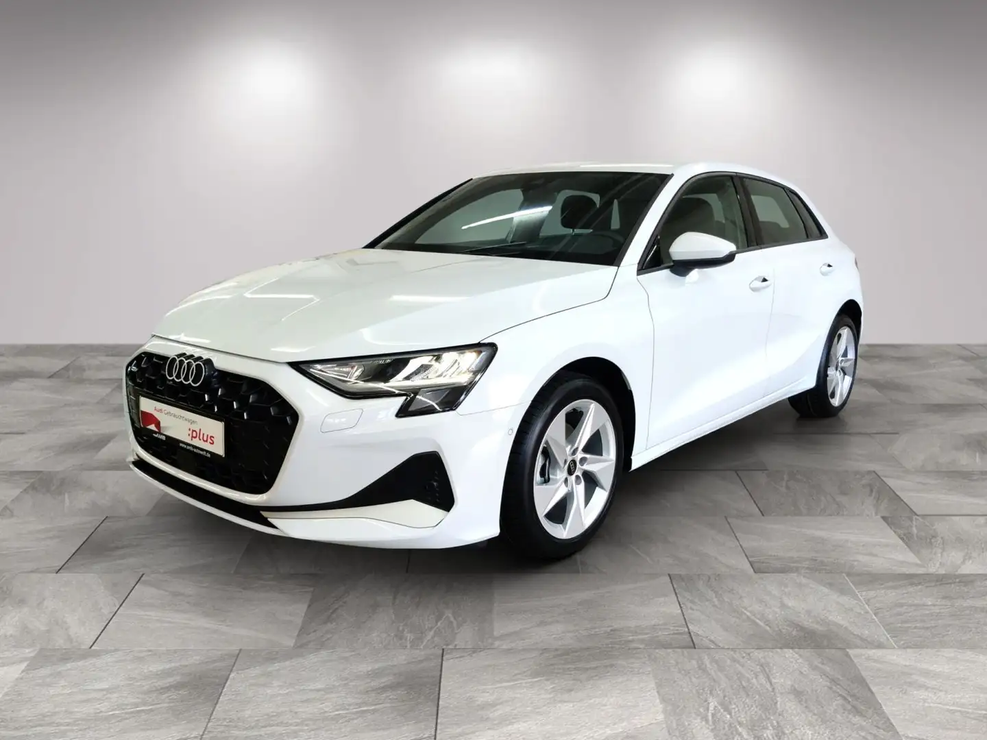 Audi A3 Advanced 30 TDI AHK/vC+/Nav+/01.30G Weiß - 2