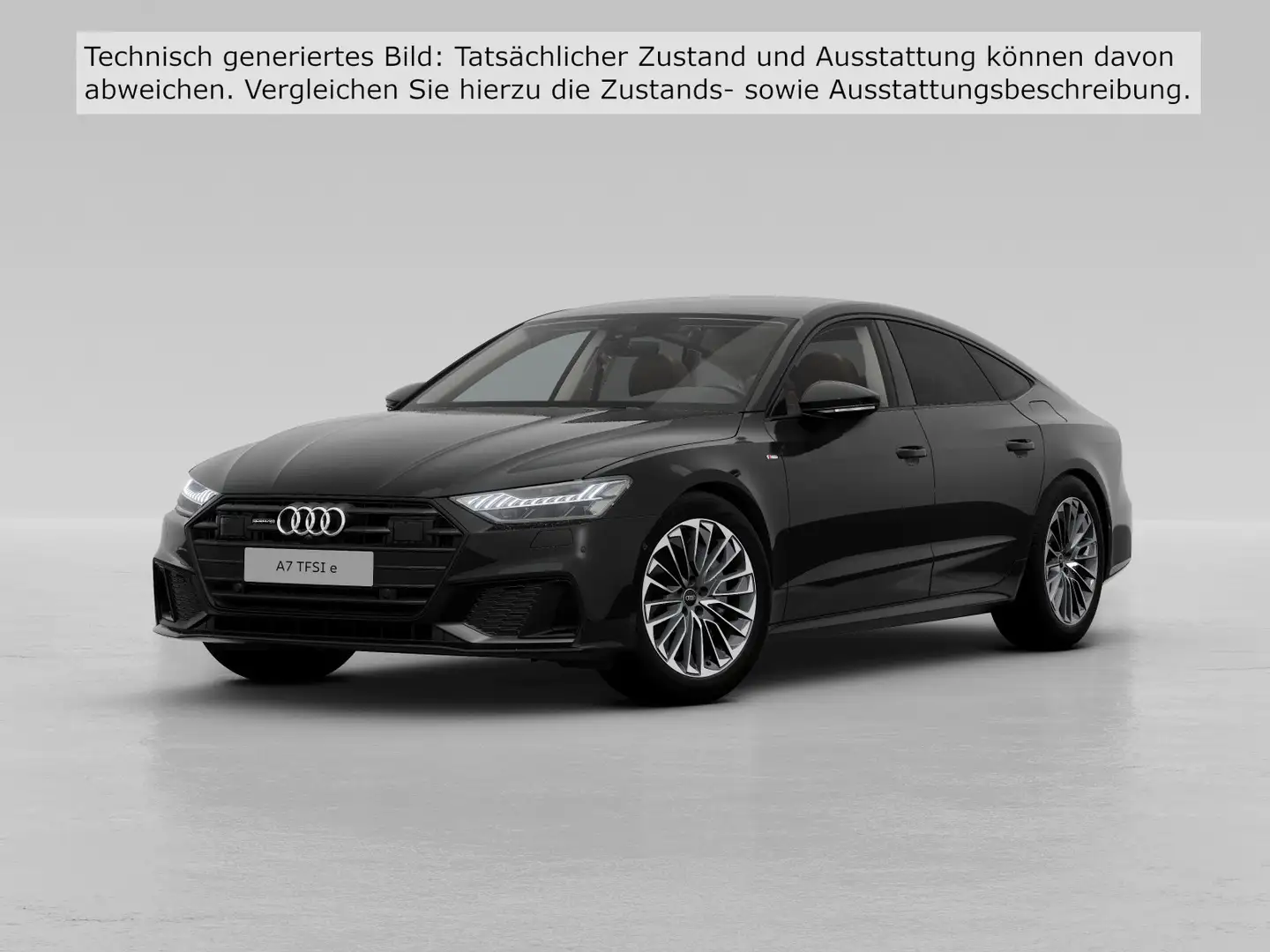 Audi A7 50 TFSI e qu.S tr. VIRTUAL MATRIX Noir - 2