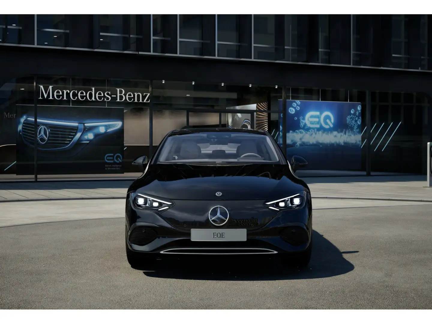 Mercedes-Benz EQE 350 + Electric Art+DIGITAL+DISTR+HA-Lenk+Memo Schwarz - 2