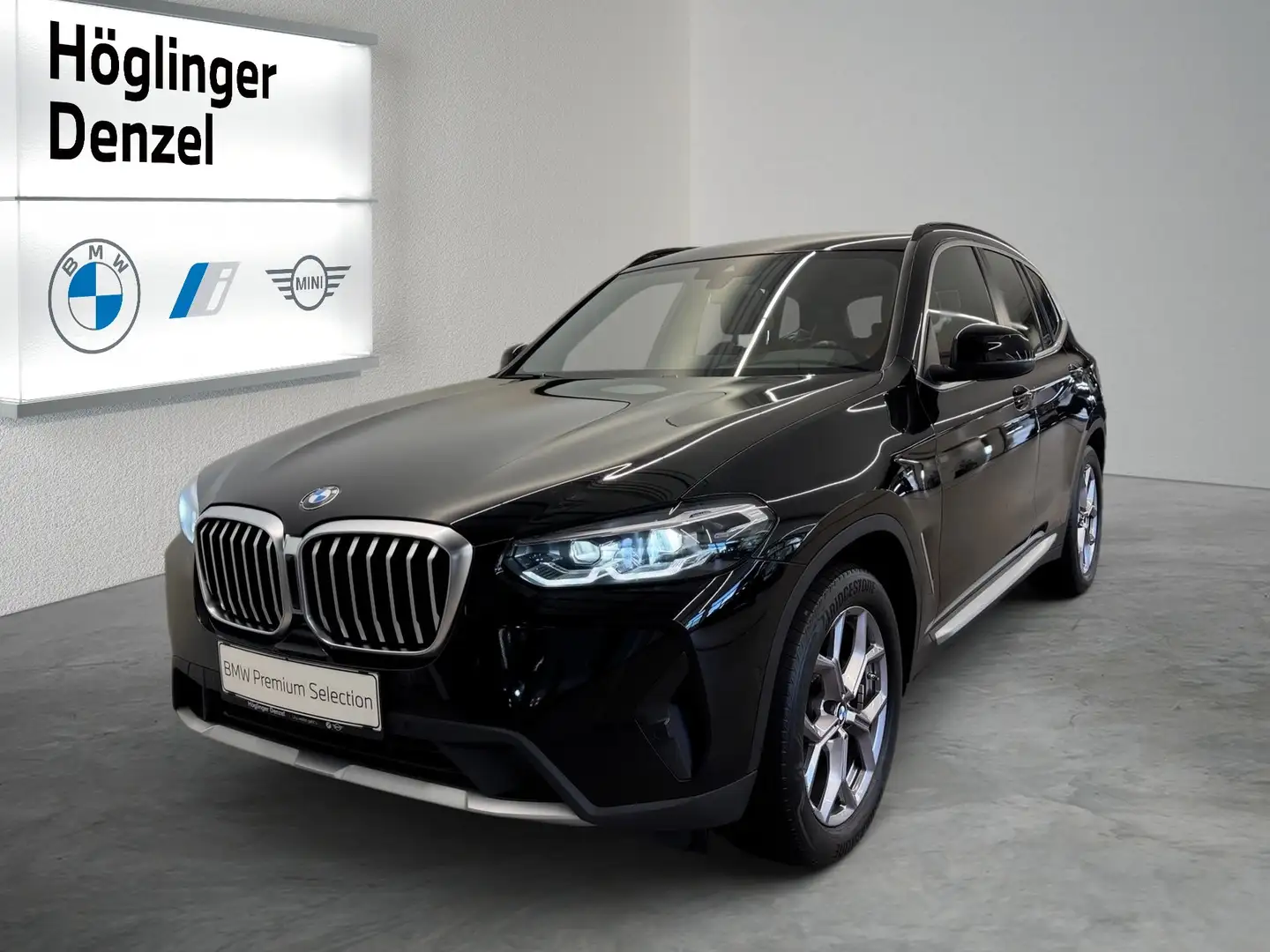 BMW X3 sDrive 18d Schwarz - 1