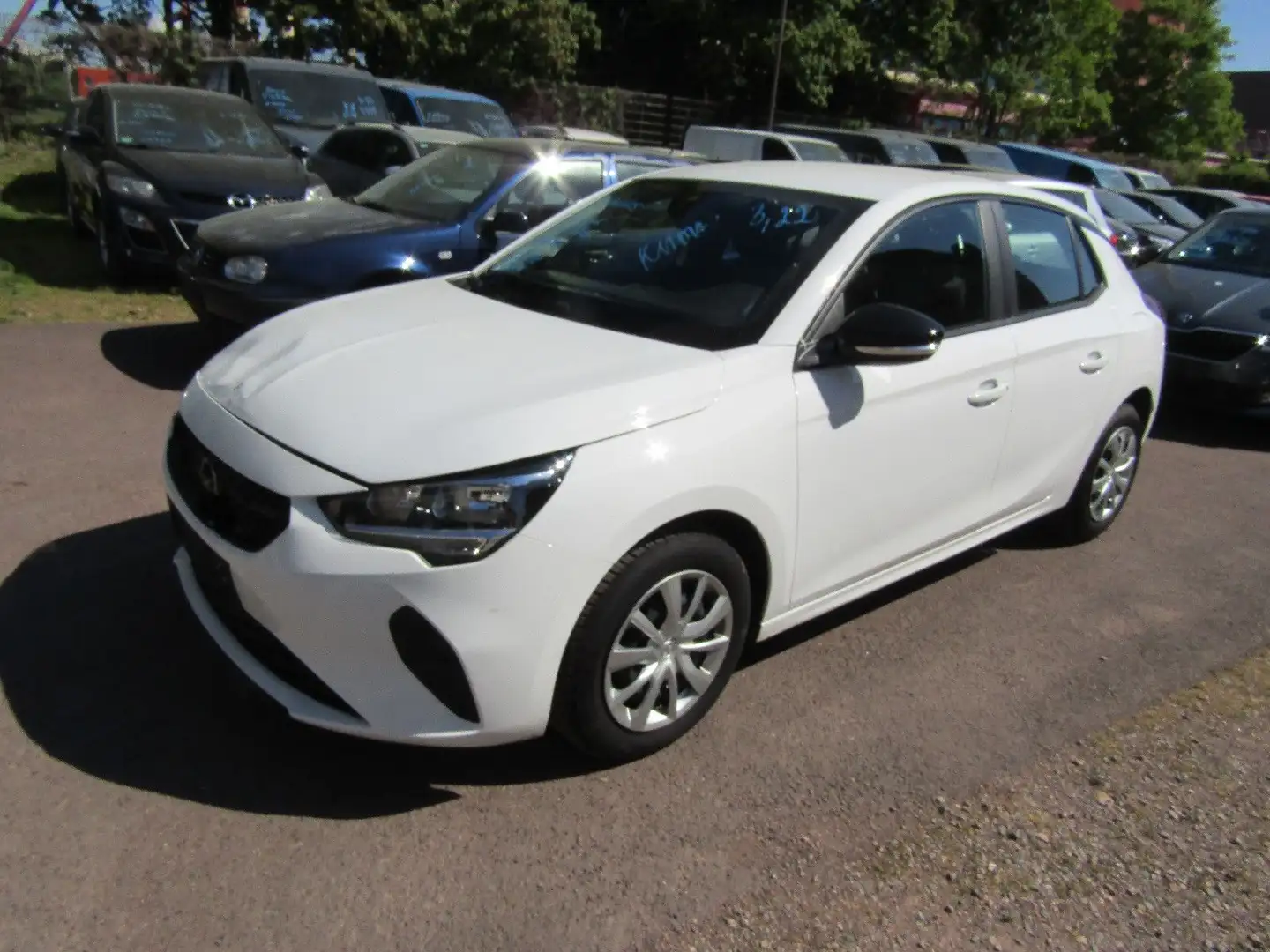 Opel Corsa F Edition PDC Hinten TOUCHSCREEN Weiß - 1