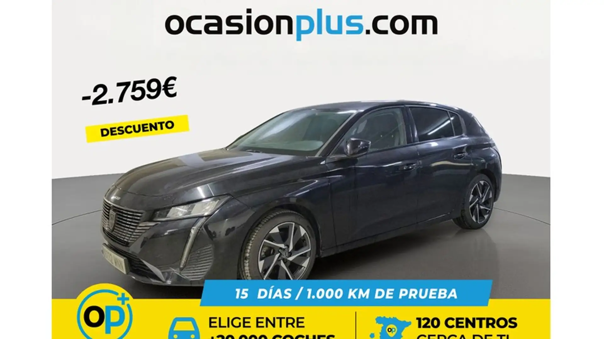 Peugeot 308 1.5 BlueHDi S&S Allure EAT8 130 Schwarz - 1