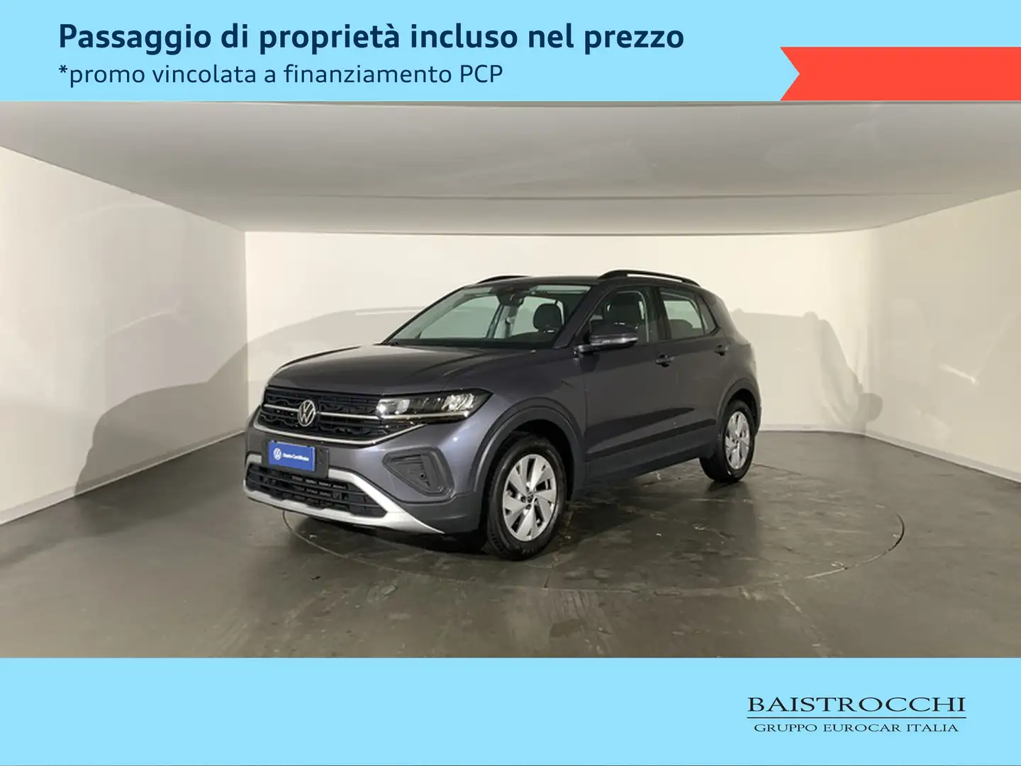 Volkswagen T-Cross 1.0 tsi life 115cv dsg Grijs - 1
