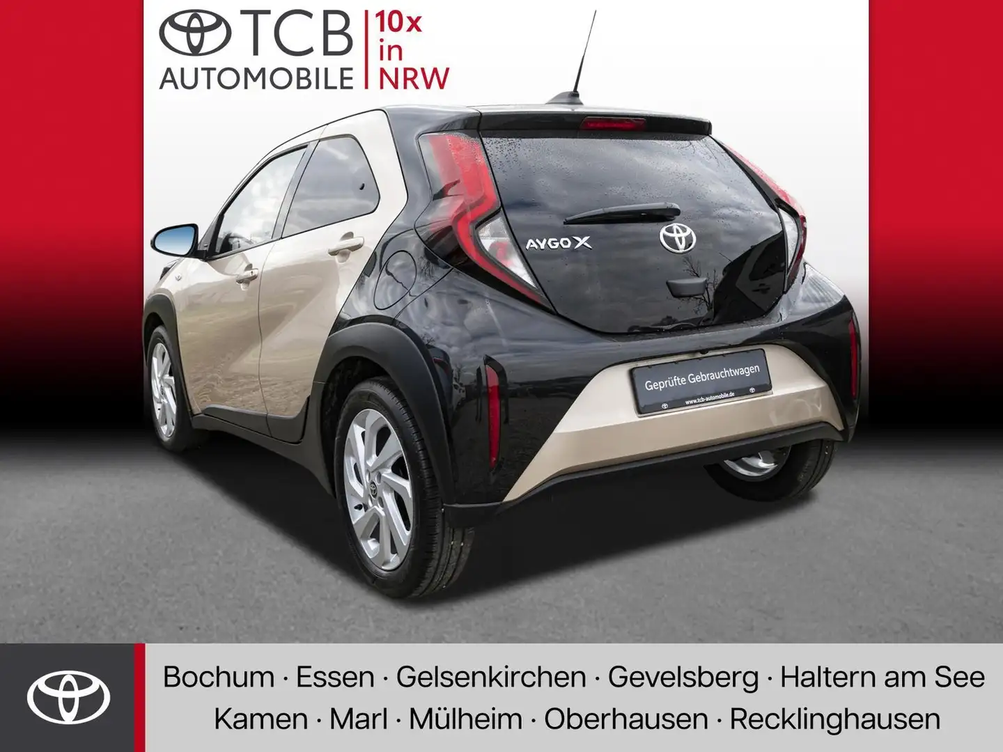 Toyota Aygo X Team D  KAMERA SHZ KLIMA BT ALU ANDROID APPLE USB Temp. Beige - 2