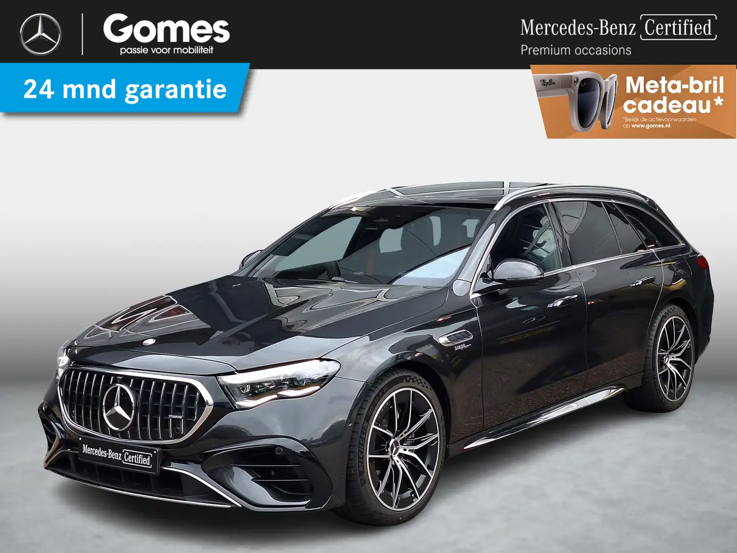 Mercedes-Benz E 53 AMG Estate 4MATIC+ | Panoramadak | Trekhaak | Burmeste Gris - 1