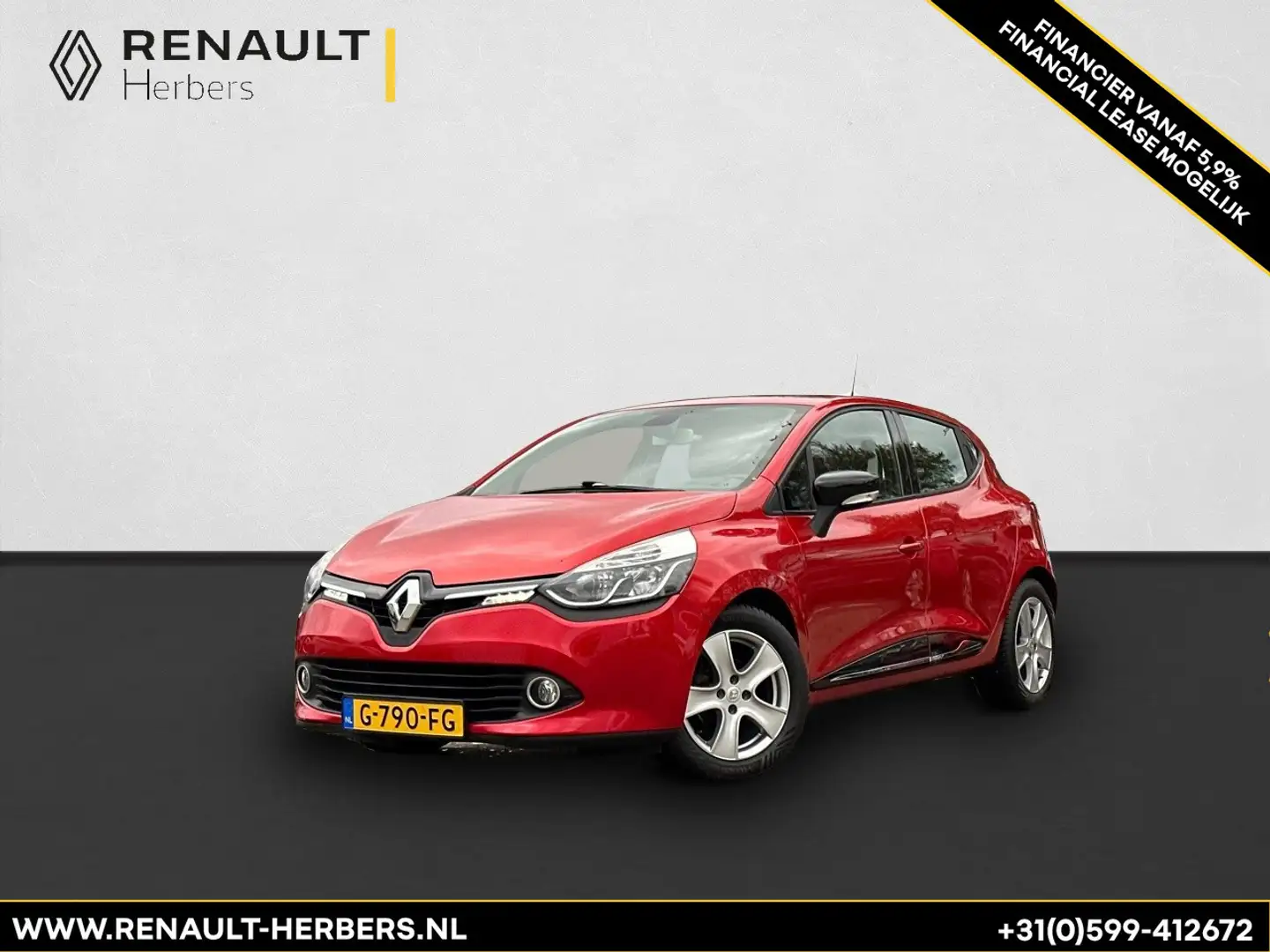Renault Clio 0.9 TCe Expression / NAVI / ECC / CRUISE / PDC / A Kırmızı - 1