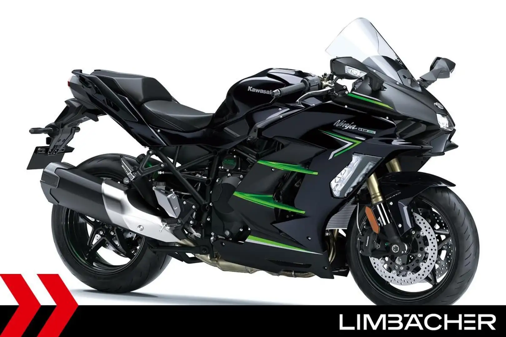 Kawasaki Ninja H2 SX - KAWASAKI STUTTGART Negru - 1
