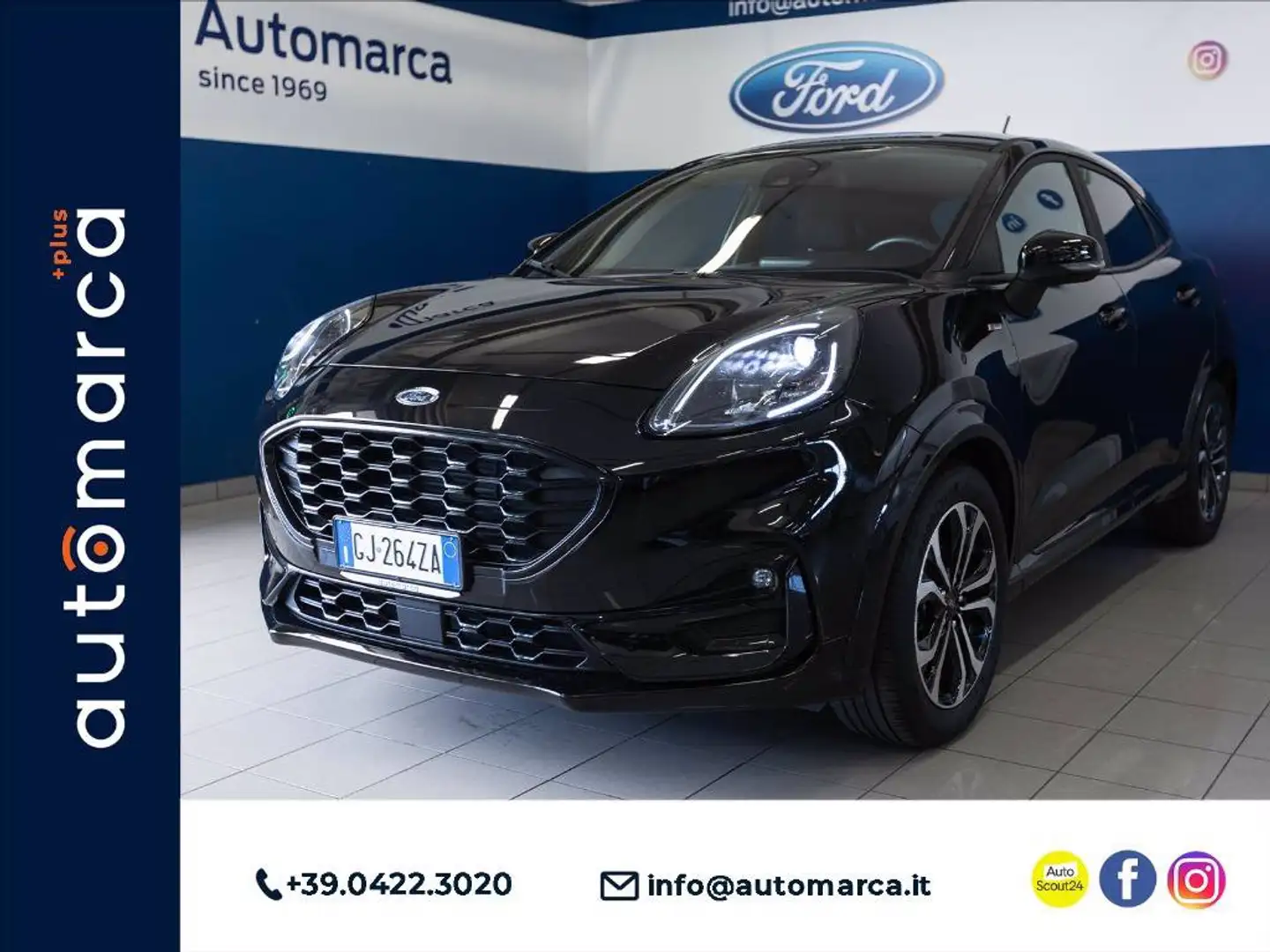 Ford Puma 1.0 ecoboost h ST-Line s&s 125cv auto Nero - 1