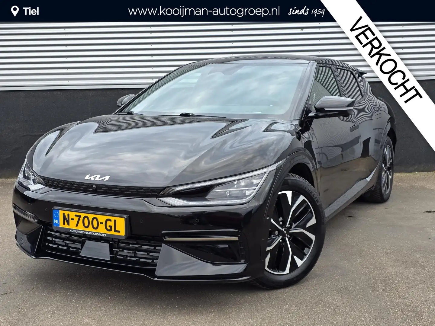 Kia EV6 GT-Line 77.4 kWh Schuif/kanteldak, Stoelkoeling- & Negro - 1