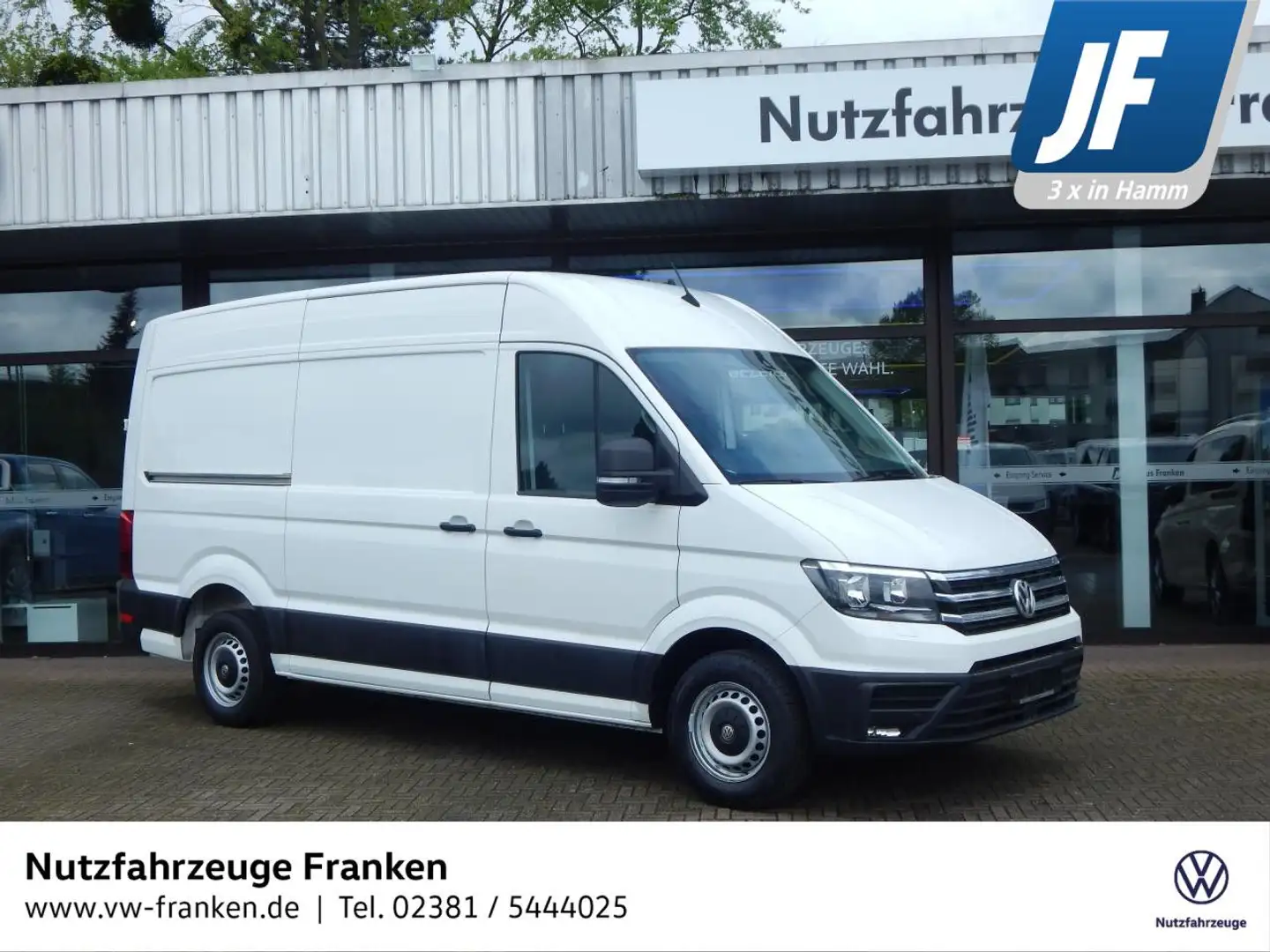 Volkswagen Crafter Kasten MR AHK RFK ACC CLIMATRONIC Euro6 ZV Blanco - 1