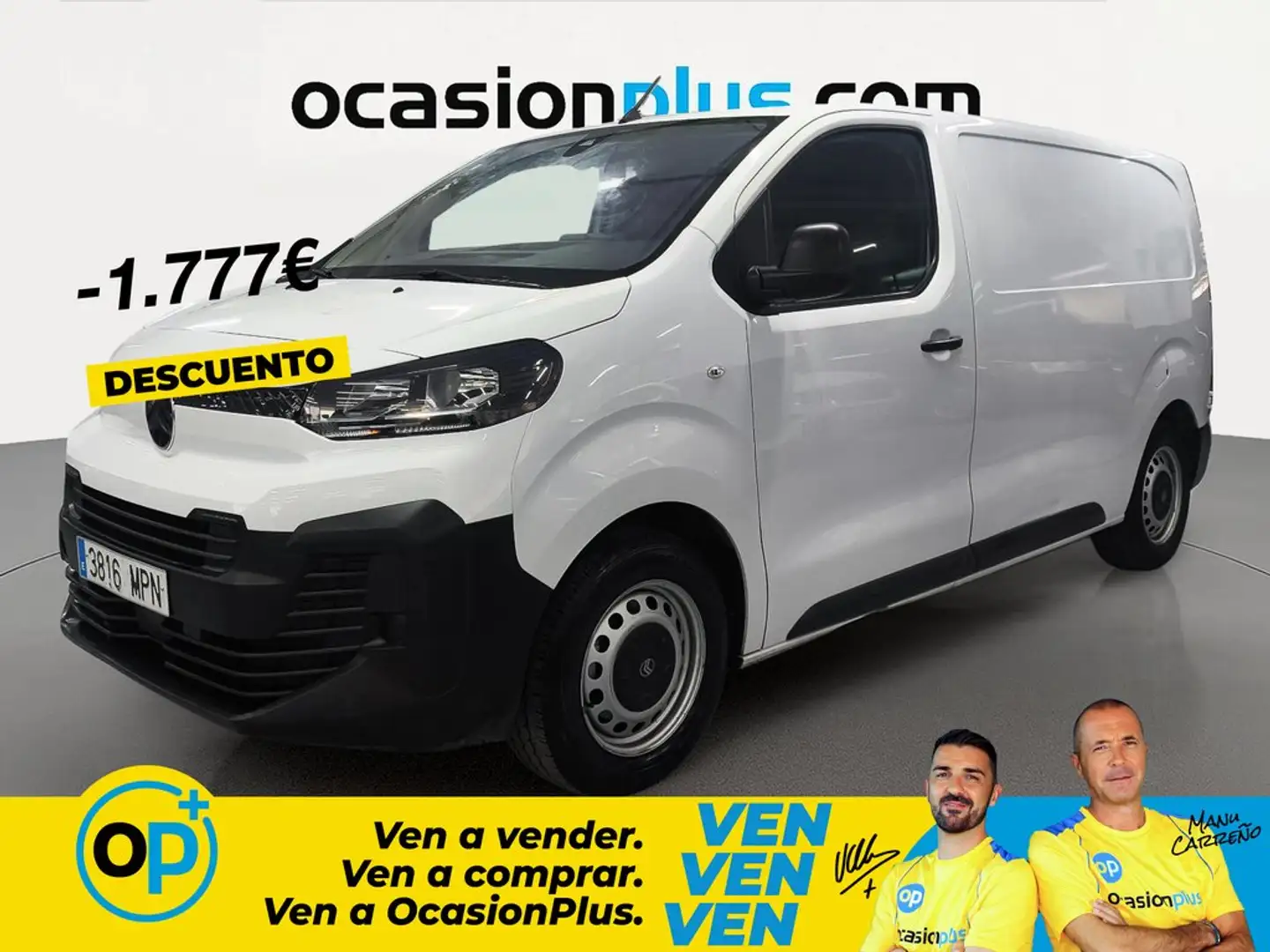 Citroen Jumpy Fg. 1.5 BlueHDI Talla M S&S 120 Blanco - 1