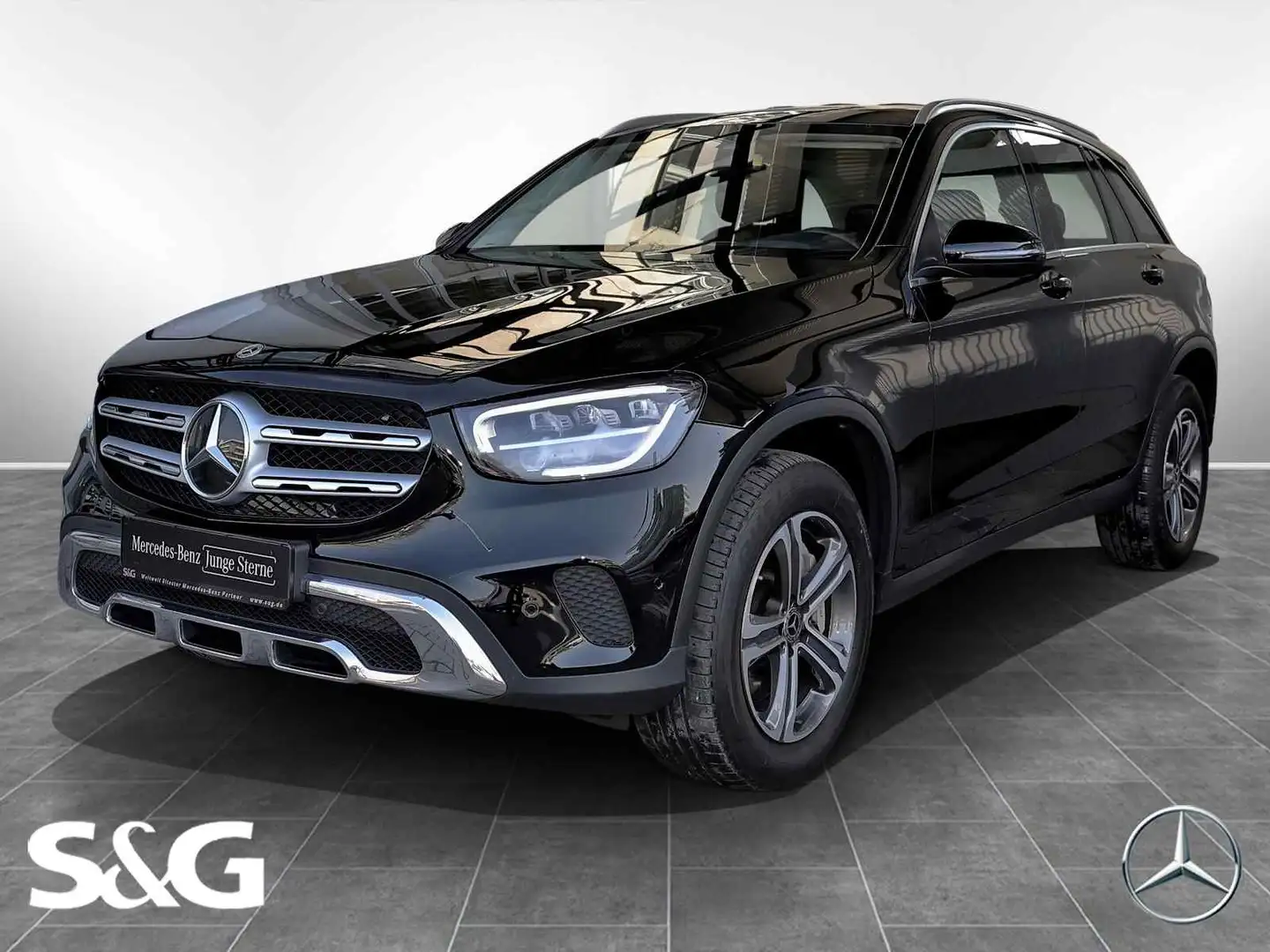Mercedes-Benz GLC 300 e 4M Business+LED+Spurhalte+Totwink+ Schwarz - 1