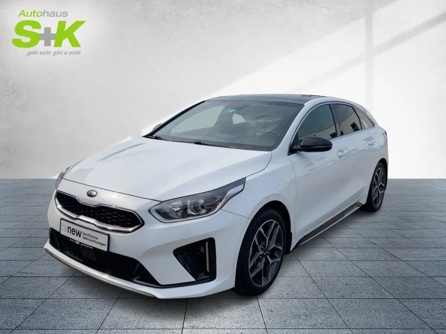 Kia ProCeed / pro_cee'd 1.6 CRDi Mild Hybrid GT Line*8-fach*AHK* Blanc - 1