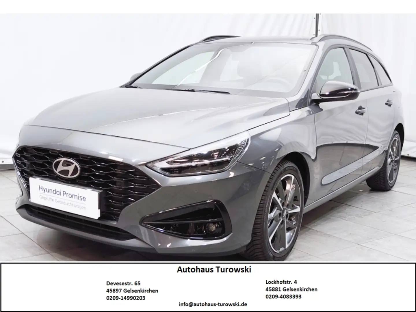 Hyundai i30 Kombi 1,0 T-GDi 7-DCT Advantage Plus Paket 1.Hd Grau - 1