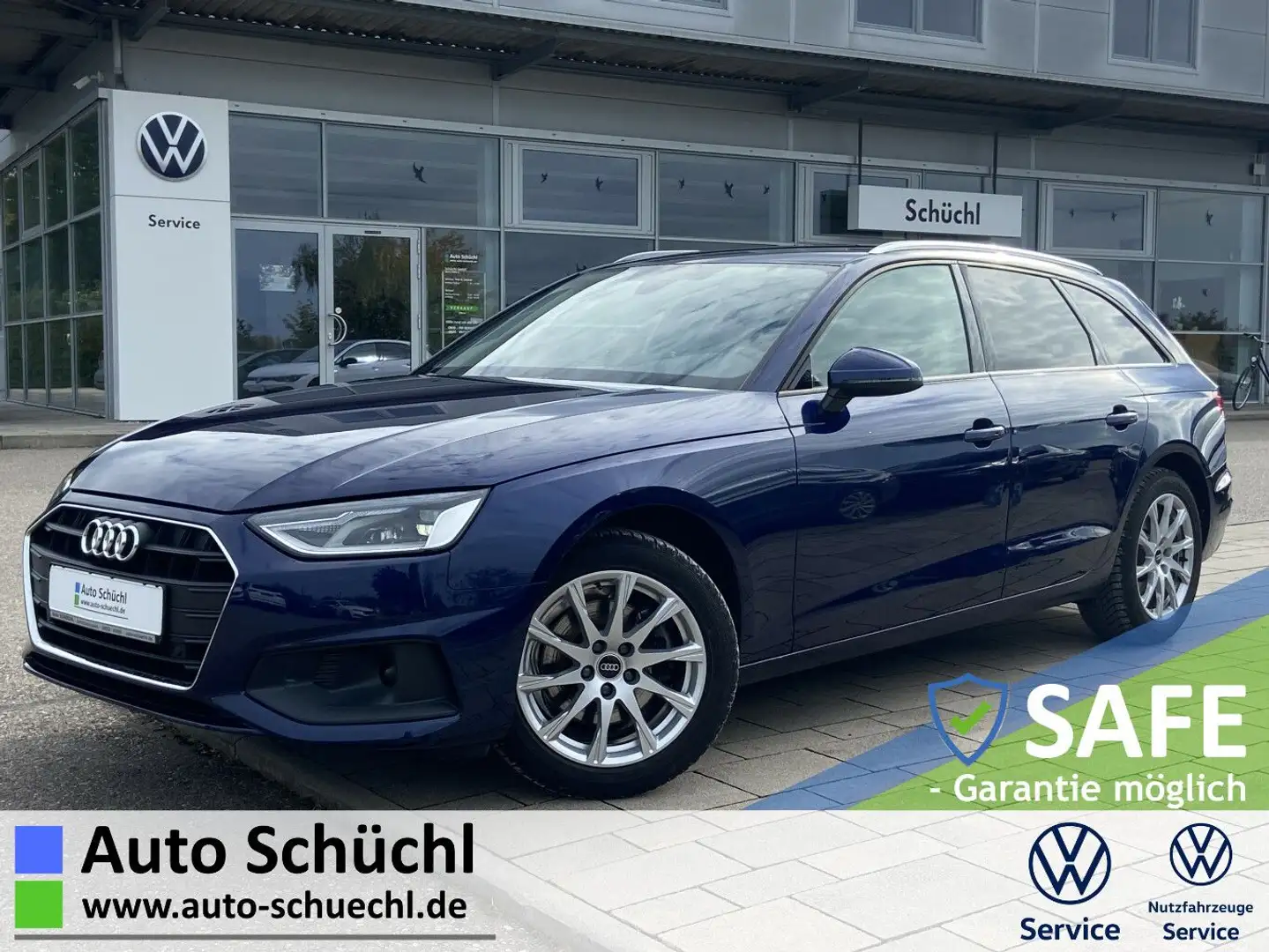 Audi A4 Avant 35 2.0 TDI S-TRONIC MMI-NAVI+ASSISTENZP Blau - 1
