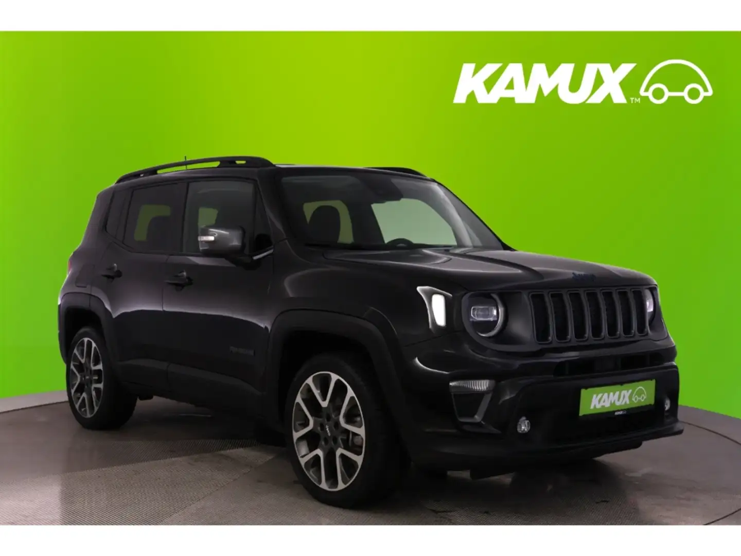 Jeep Renegade 1.3PlugIn-Hy.AWD Aut.Limited+NAVI+TEMPO Noir - 1