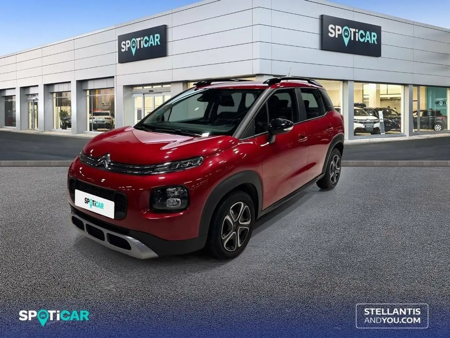 Citroen C3 Aircross BlueHDi 81kW (110CV) S&S Feel Rojo - 1