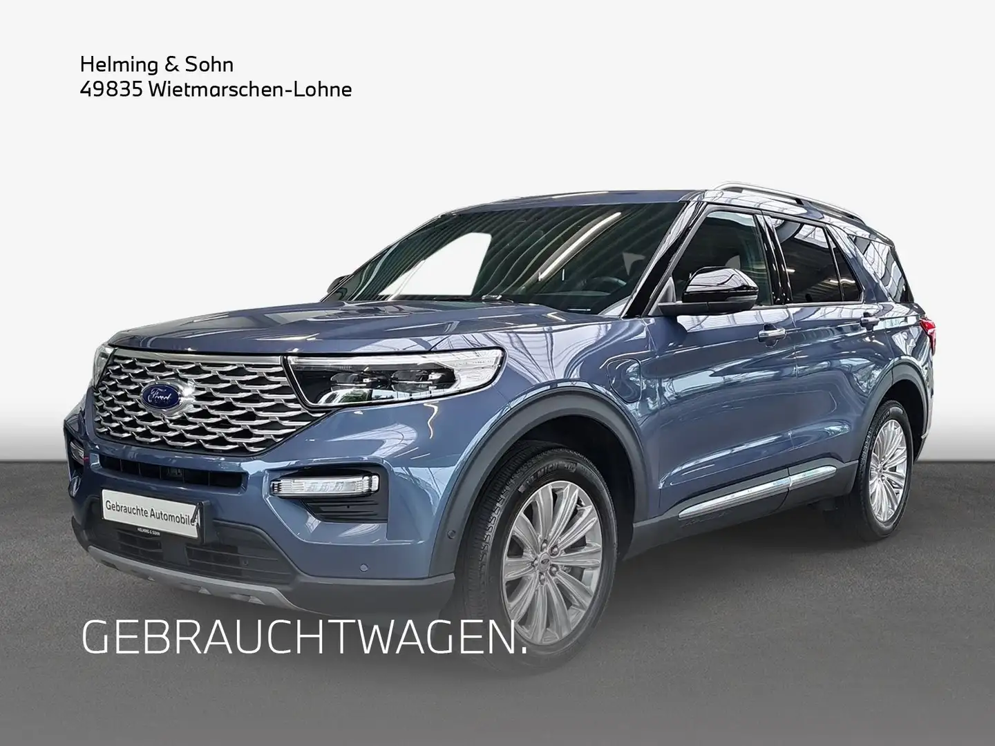 Ford Explorer Platinum DAB LED RFK Lenkradhz. Bang & Olufsen uvm Bleu - 1