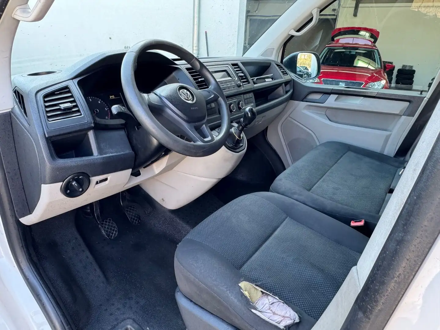 Volkswagen T6 Transporter Kasten-Kombi Kasten EcoProfi lang Weiß - 2