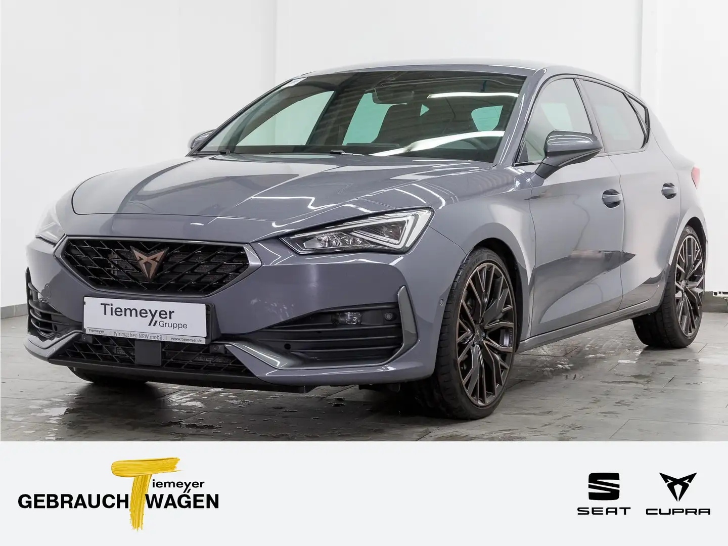 CUPRA Leon VZ 2.0 TSI LM19 LEDER eSITZE MEMORY FULL-LI Grau - 1