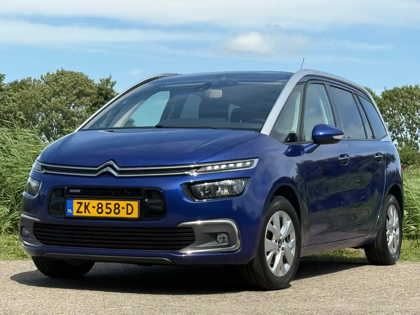 Citroen Grand C4 Picasso 1.2 PureTech Shine 7pers Automaat - Lazuli Bleu - Синій - 2