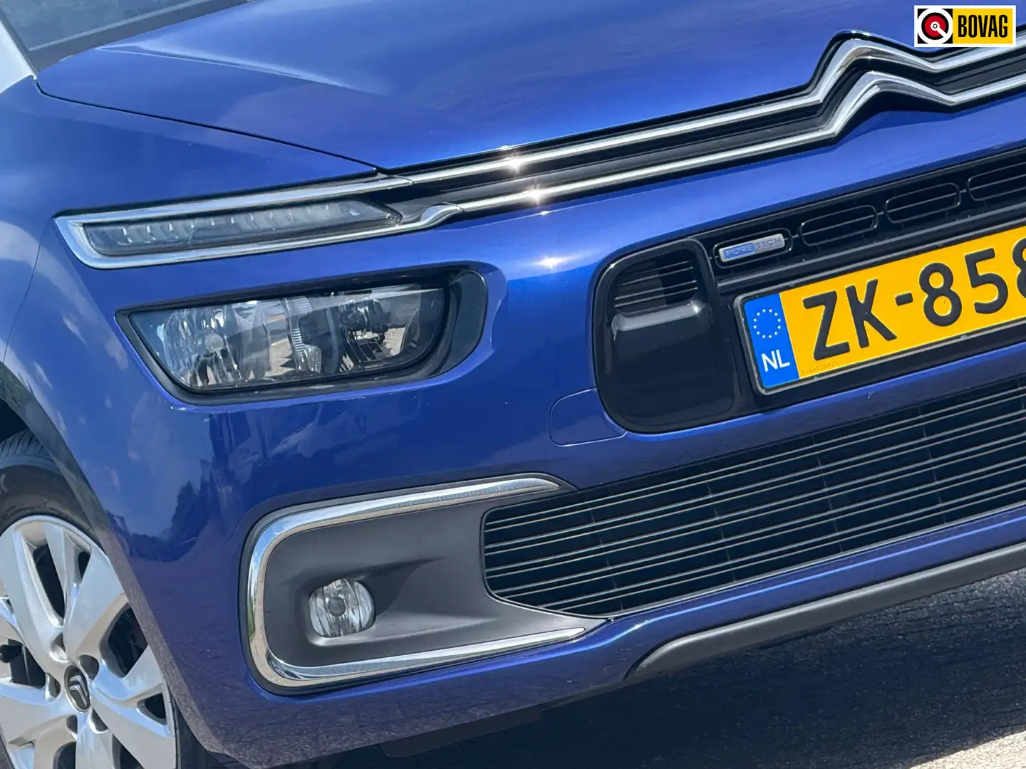 Citroen Grand C4 Picasso 1.2 PureTech Shine 7pers Automaat - Lazuli Bleu - Синій - 1