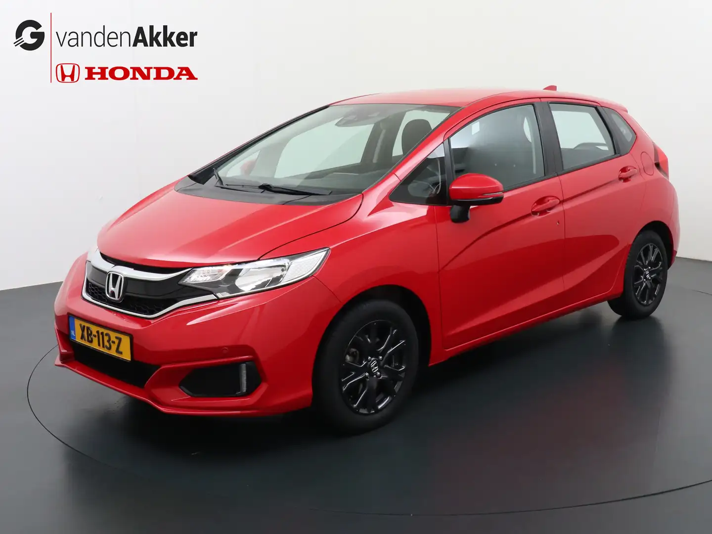 Honda Jazz 1.3 i-VTEC 102pk CVT Comfort Navi Rijklaarprijs in Rood - 1