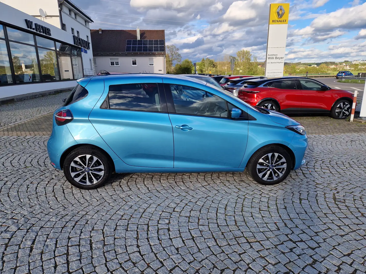 Renault ZOE Intens Z.E. 50 Batteriemiete Blau - 2