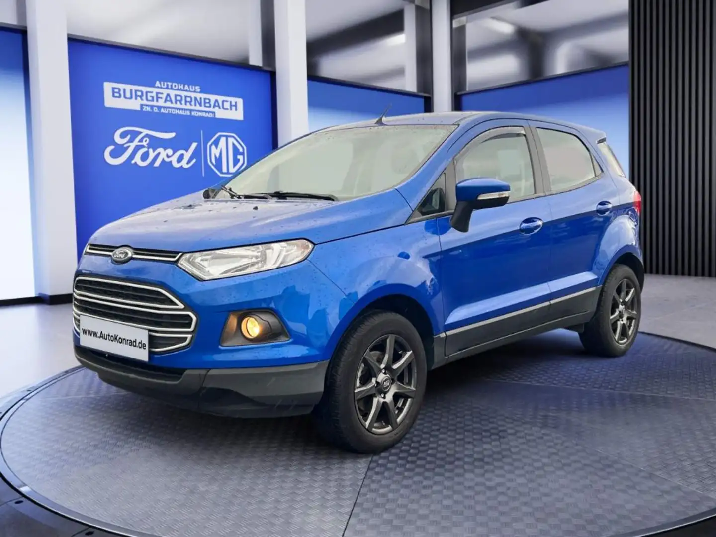 Ford EcoSport 1.0 EcoBoost TREND*PDChi*Bluetooth*Klimaaut* Bleu - 1