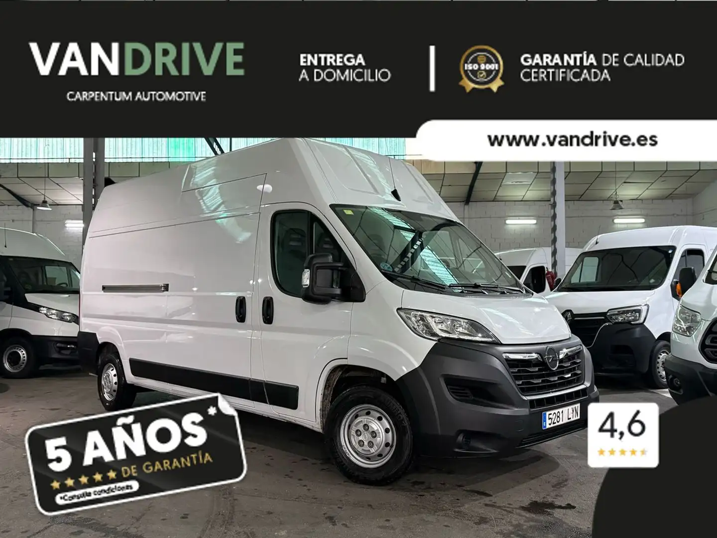 Opel Movano L3 H3 2.2 D 140CV Wit - 1