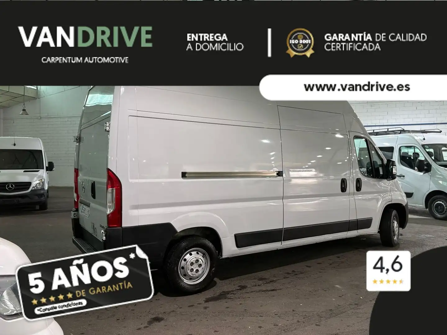 Opel Movano L3 H3 2.2 D 140CV Wit - 2