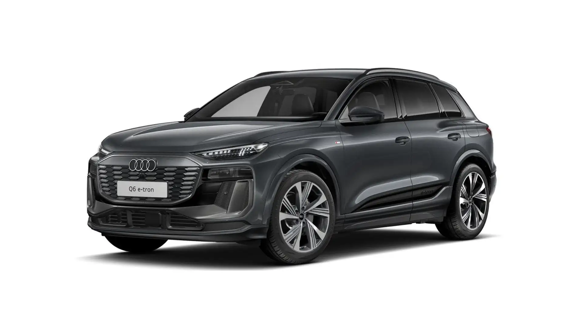 Audi Q6 e-tron performance S line edition Gris - 1