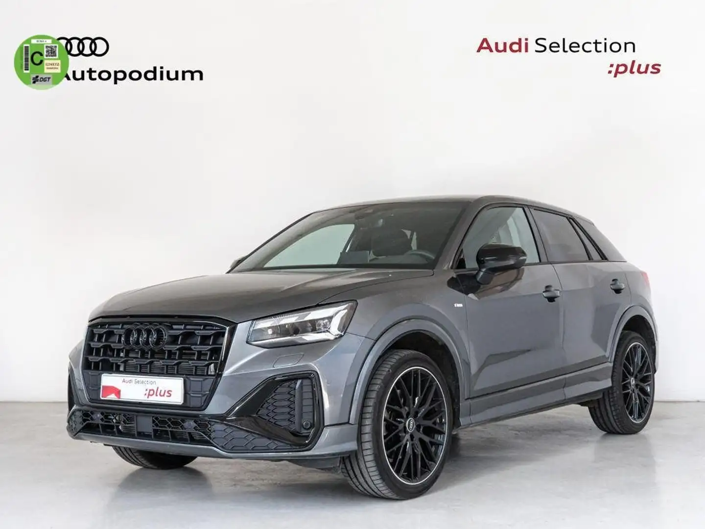 Audi Q2 35 TDI Black line edition S tronic 110kW Gris - 1