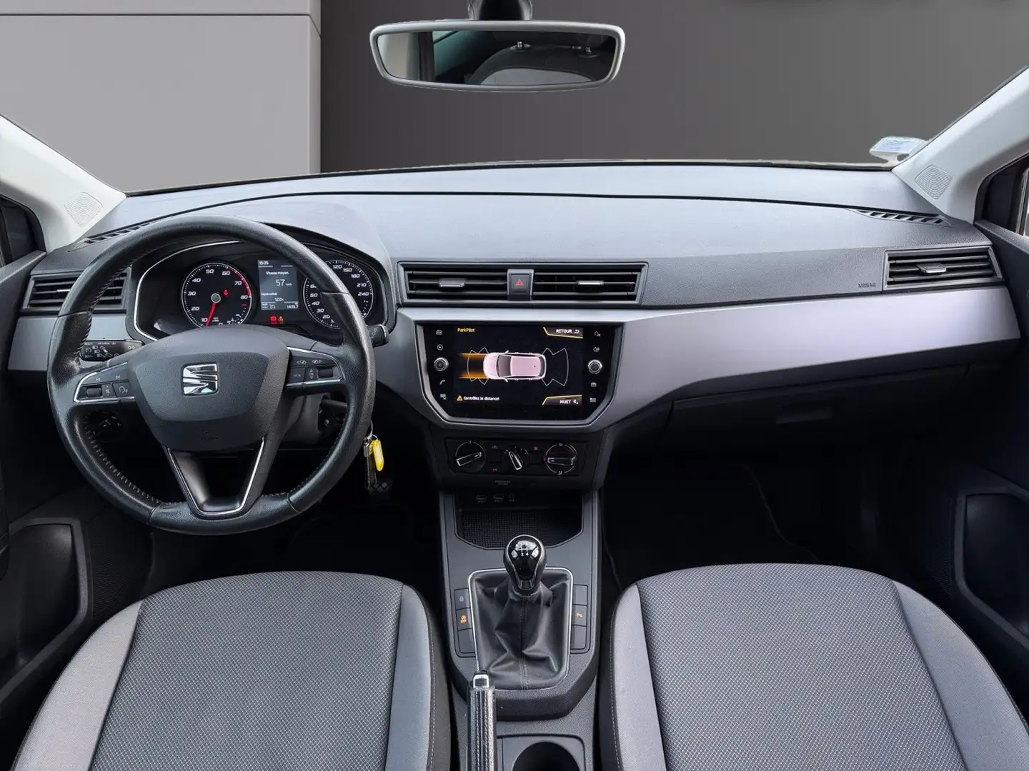 SEAT Ibiza Ibiza 1.0 75 ch S/S BVM5 Urban Gris - 2