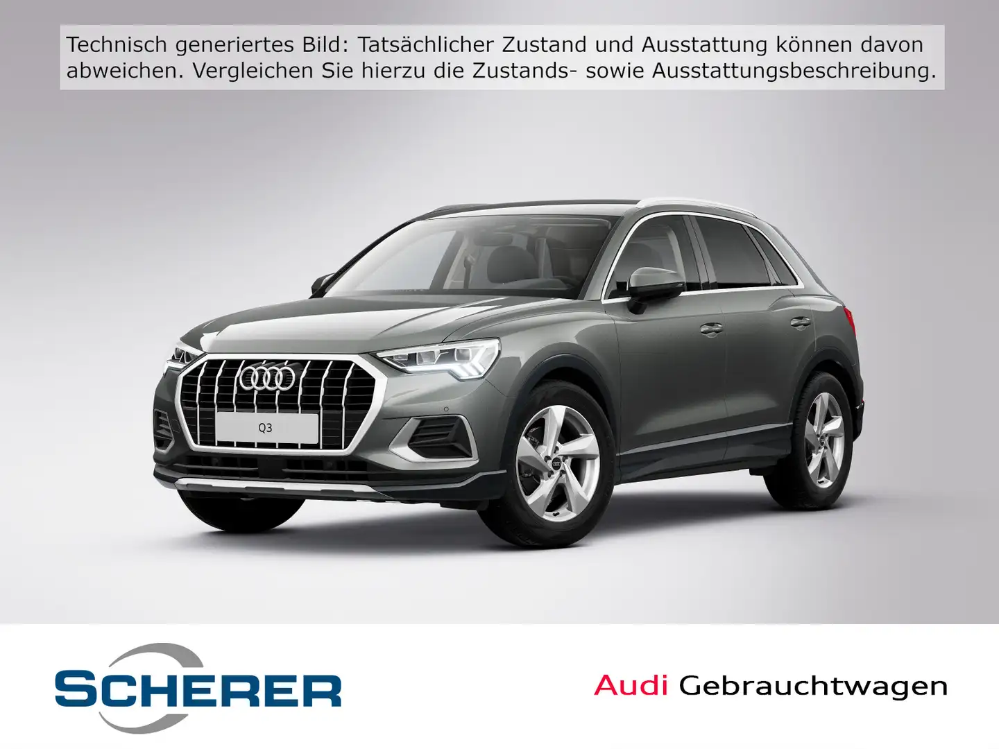 Audi Q3 advanced 35 TDI 110(150) kW(PS) S tronic Grau - 1