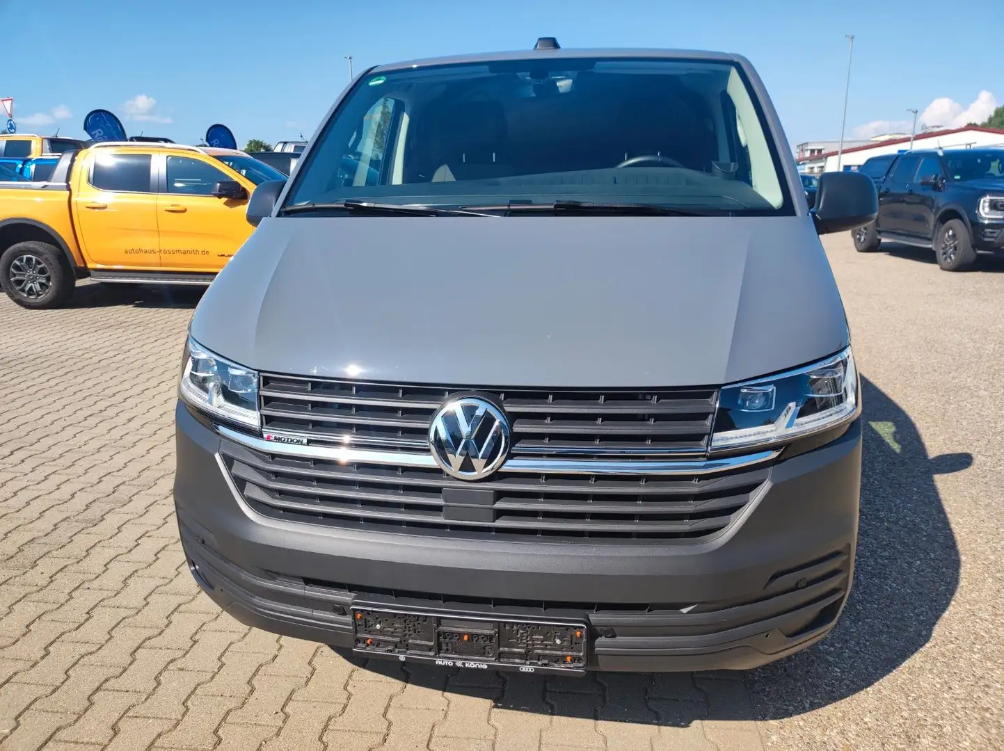 Volkswagen T6 Transporter T6.1 Transporter Kasten 4Motion lang *RAMPE MOTO Grau - 2