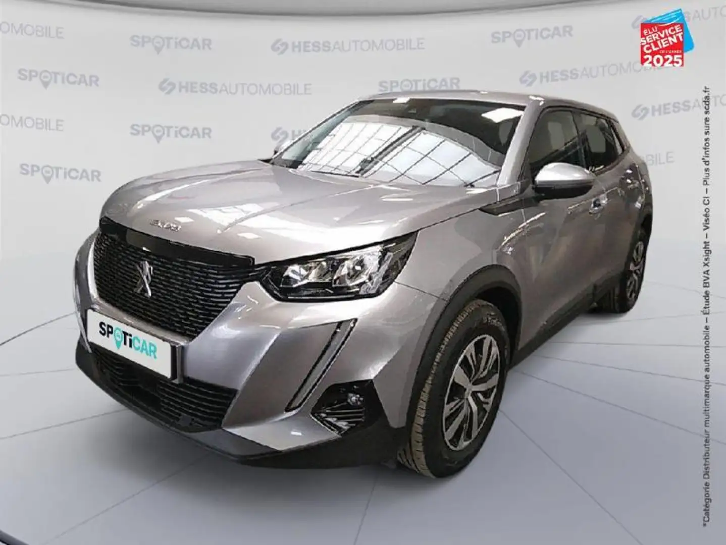 Peugeot 2008 1.2 PureTech 100ch S\u0026S Active Business Gris - 1