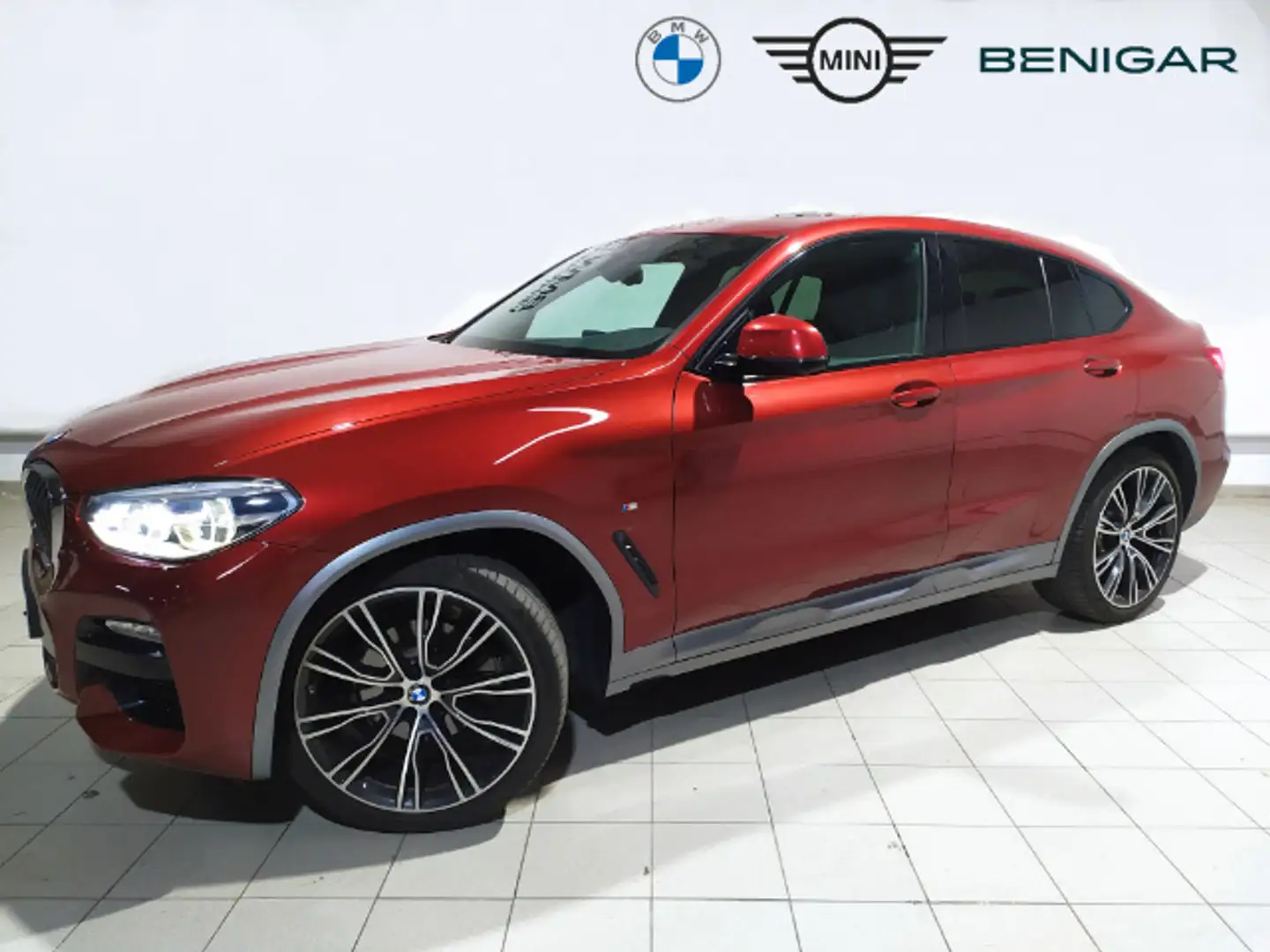 BMW X4 xDrive 20dA Rojo - 1